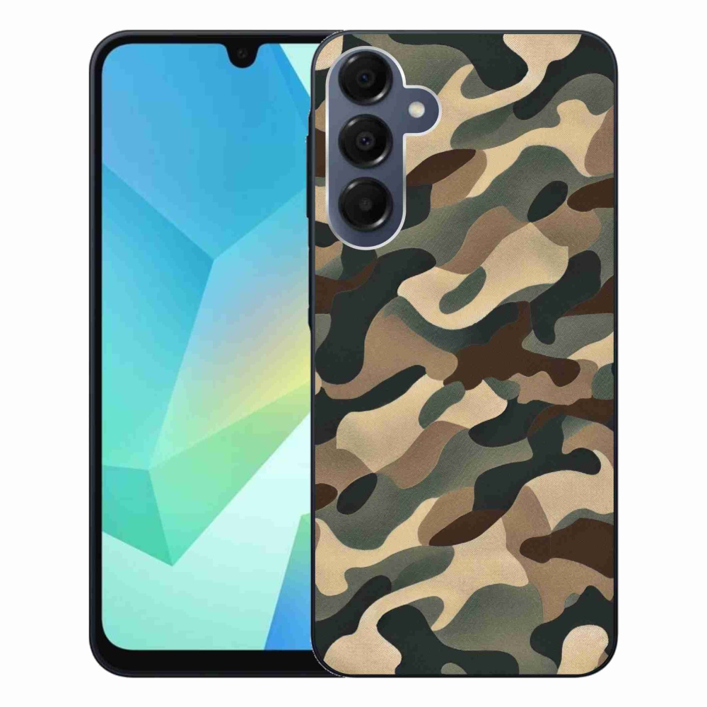 Gelový kryt mmCase na Samsung Galaxy A16 4G/5G - maskáčový vzor 11