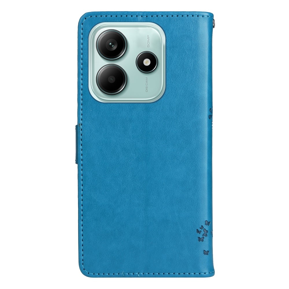 Trees knížkové pouzdro na Xiaomi Redmi Note 14 5G - modré