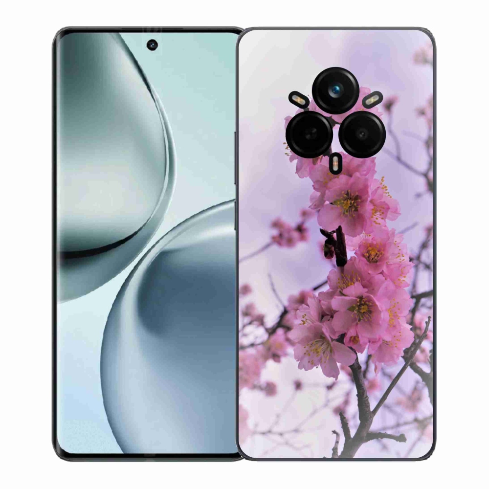 Gelový kryt mmCase na Realme 14 Pro+ 5G - květiny 7