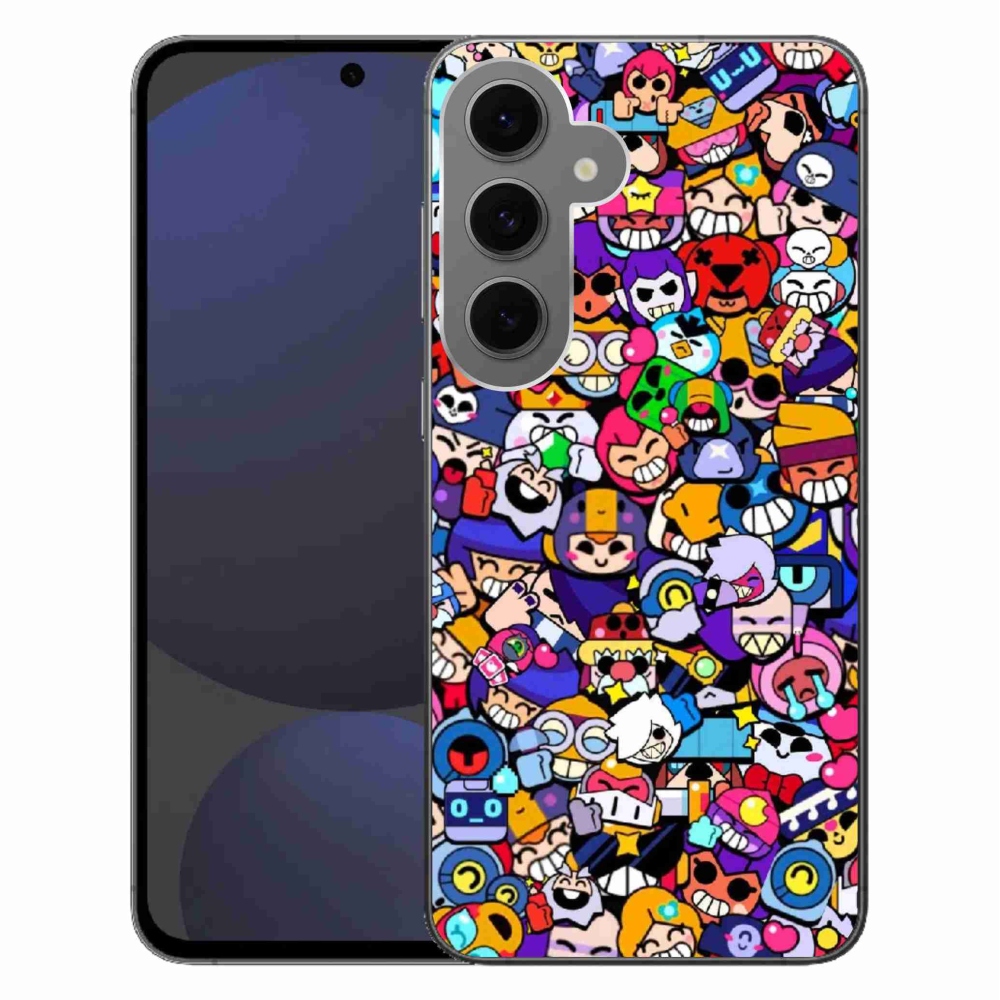 Gelový kryt mmCase na Samsung Galaxy S24 FE - brawl stars 2