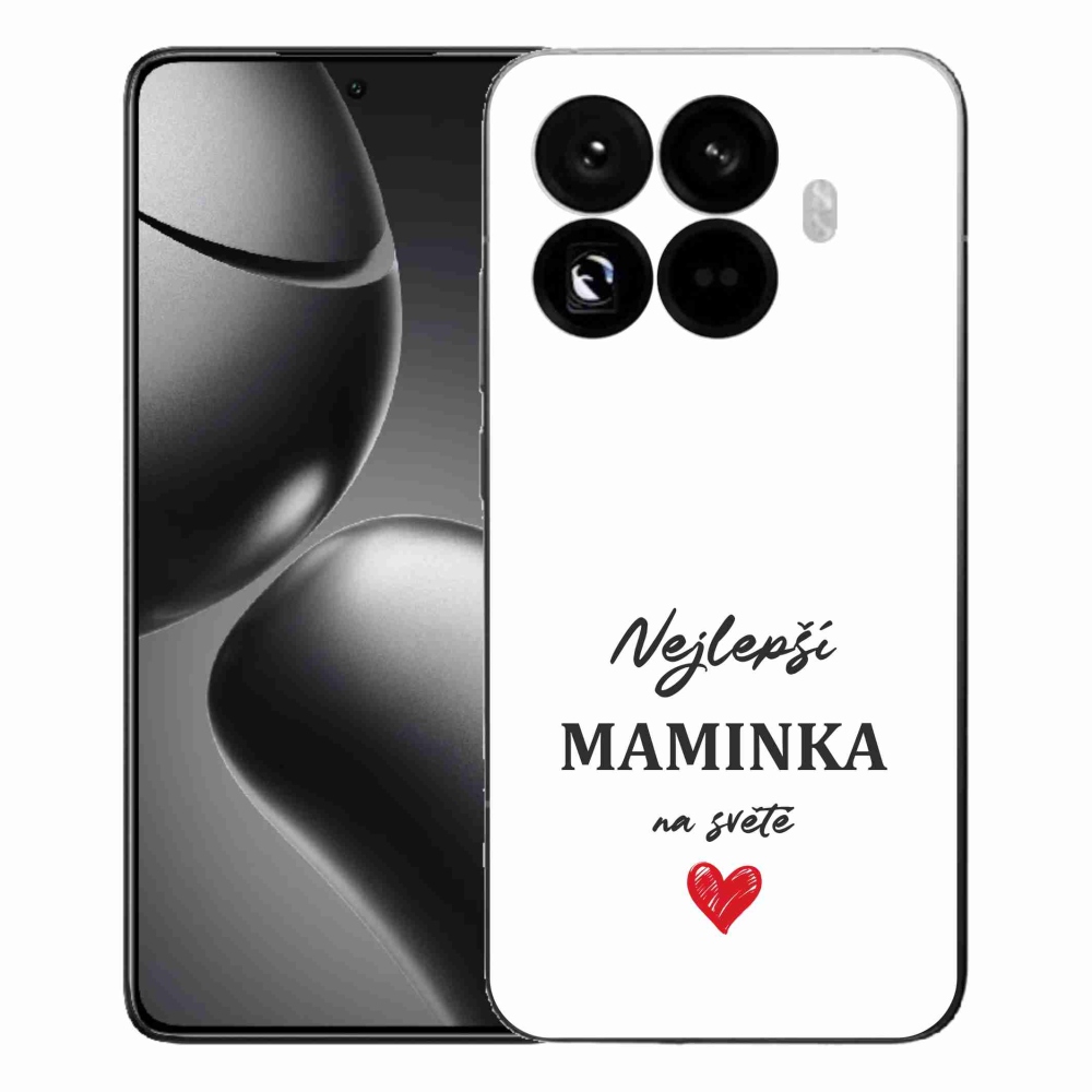 Gelový kryt mmCase na Xiaomi 15T Pro - nejlepší maminka 1 bílé pozadí