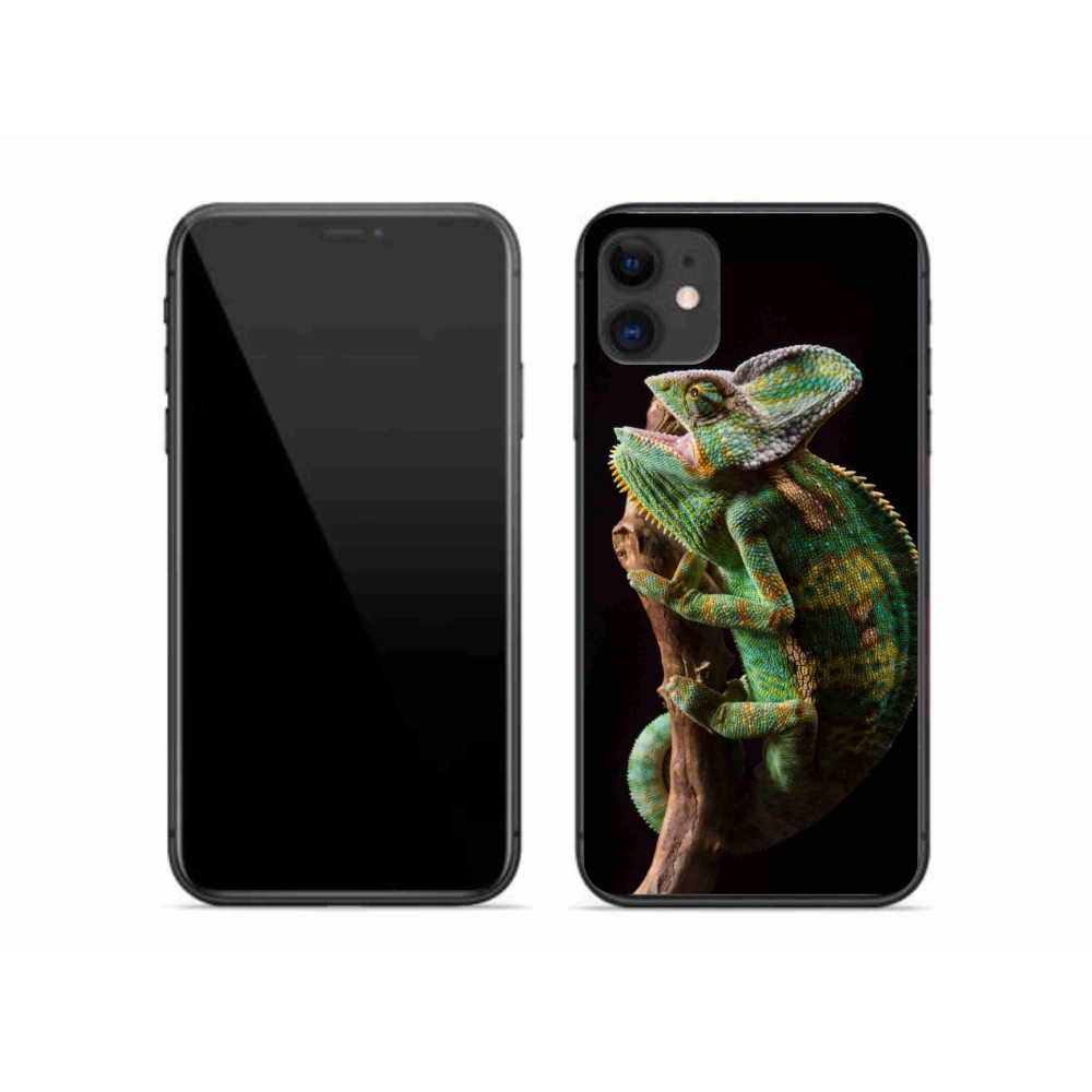 Gelový kryt mmCase na iPhone 11 - chameleon