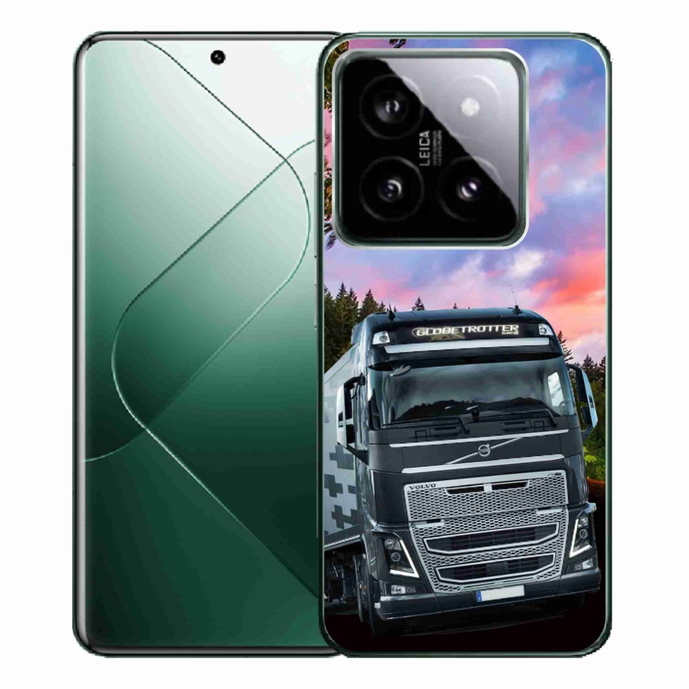 Gelový kryt mmCase na Xiaomi 14 Pro - kamion 2