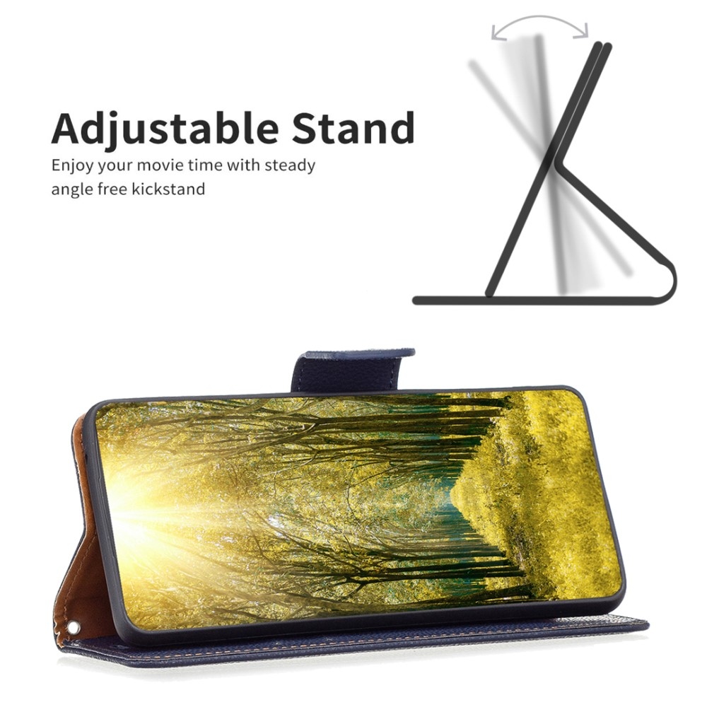 Stand knížkové pouzdro na Xiaomi Redmi Note 13 Pro 5G/Poco X6 5G - tmavěmodré