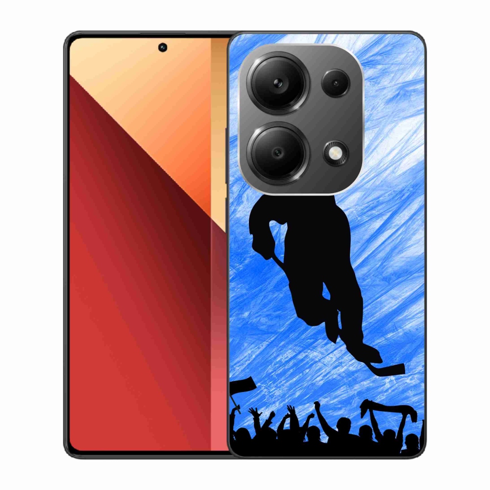 Gelový kryt mmCase na Xiaomi Redmi Note 13 Pro 4G/Poco M6 Pro - hokejový hráč