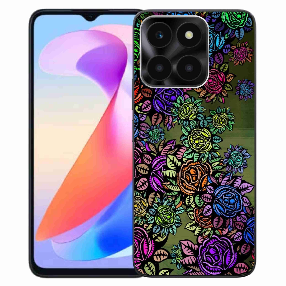 Gelový kryt mmCase na Honor X6a - květiny 6