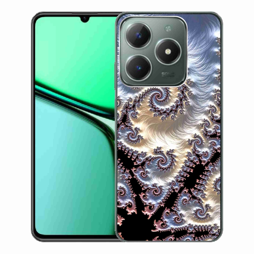 Gelový kryt mmCase na Realme C61 - abstraktní motiv 22