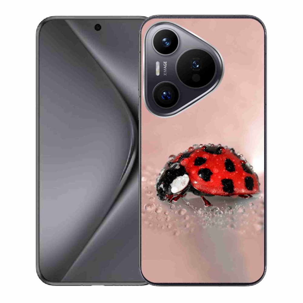 Gelový kryt mmCase na Huawei Pura 70 - beruška
