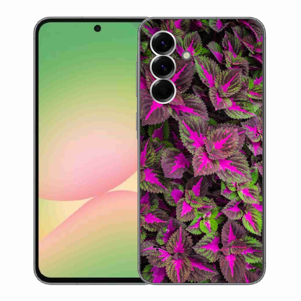 Gelový kryt mmCase na Samsung Galaxy A56 5G - květiny 10