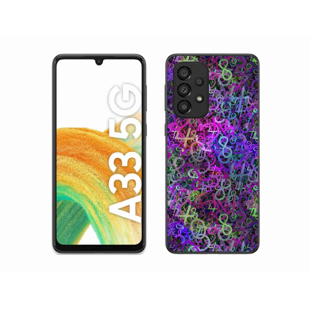 Gelový kryt mmCase na Samsung Galaxy A33 5G - abstraktní motiv 25