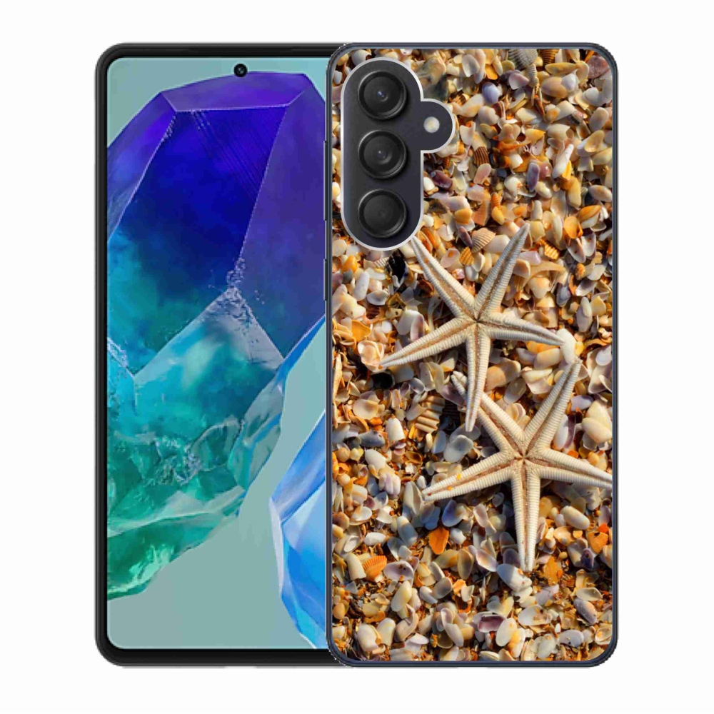 Gelový kryt mmCase na Samsung Galaxy M55 5G - mořské hvězdice
