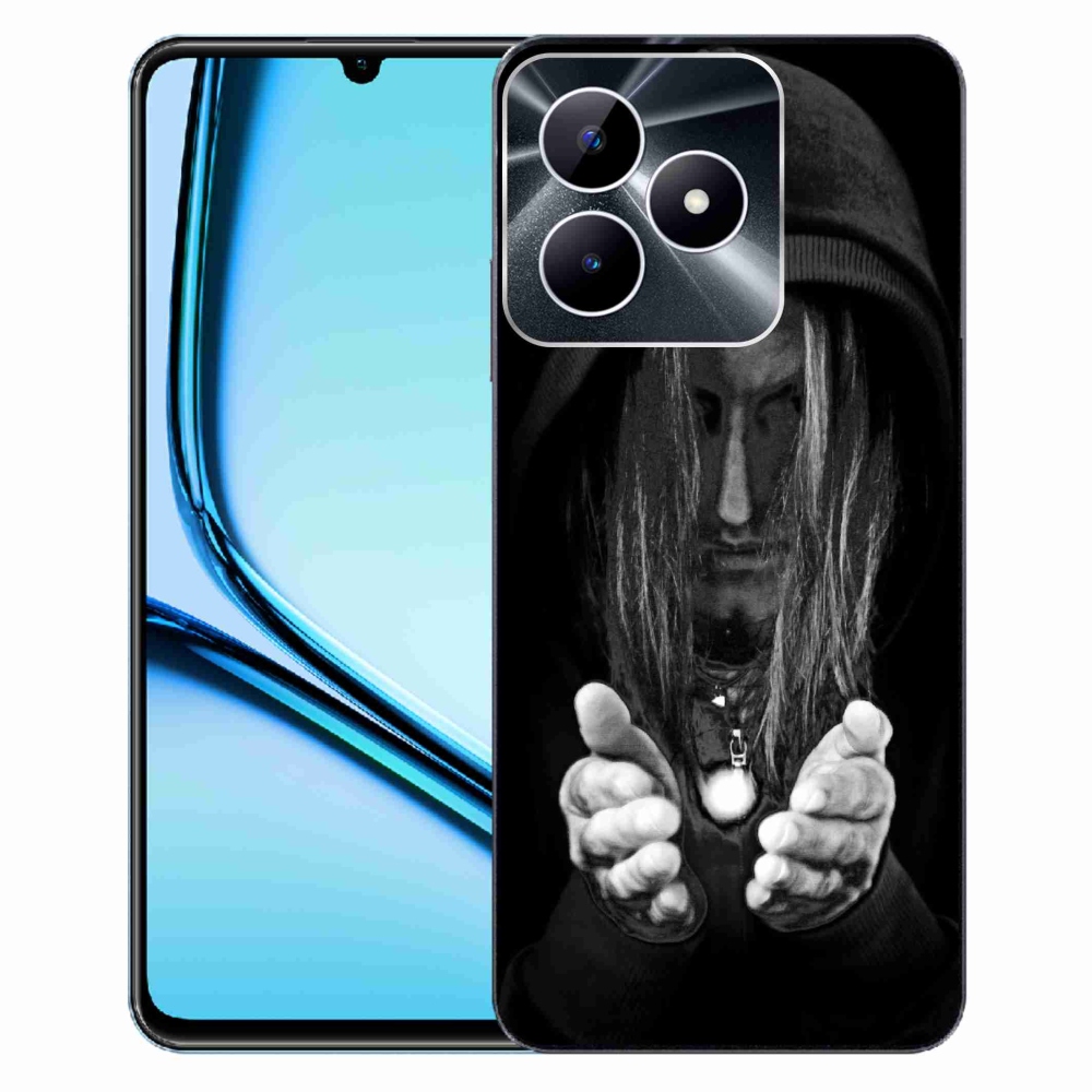 Gelový kryt mmCase na Realme Note 50 - tajemná osoba