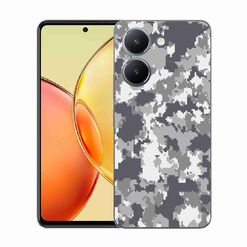 Gelový kryt mmCase na Vivo Y36 - maskáčový vzor 2
