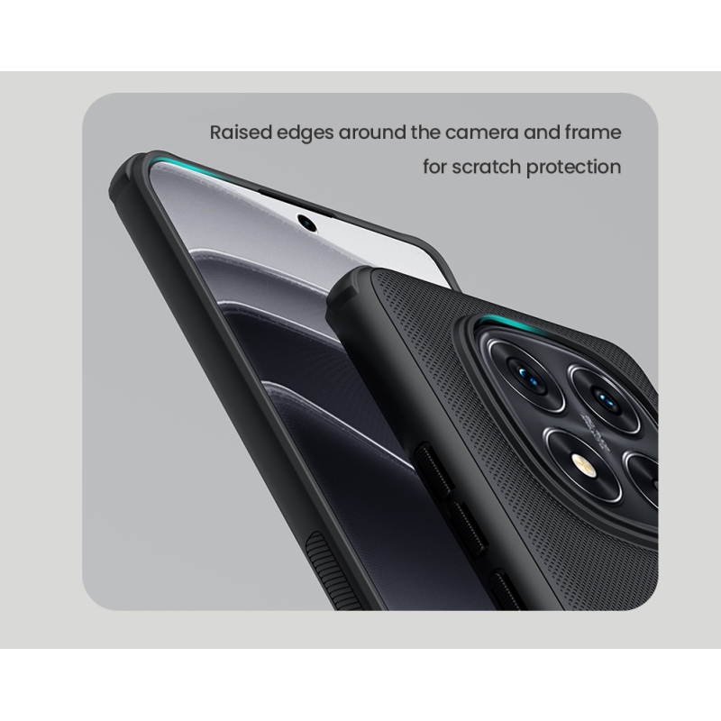 Nillkin Super Frosted PRO Zadní Kryt pro Xiaomi Redmi Note 14 Pro+ 5G Dark Green