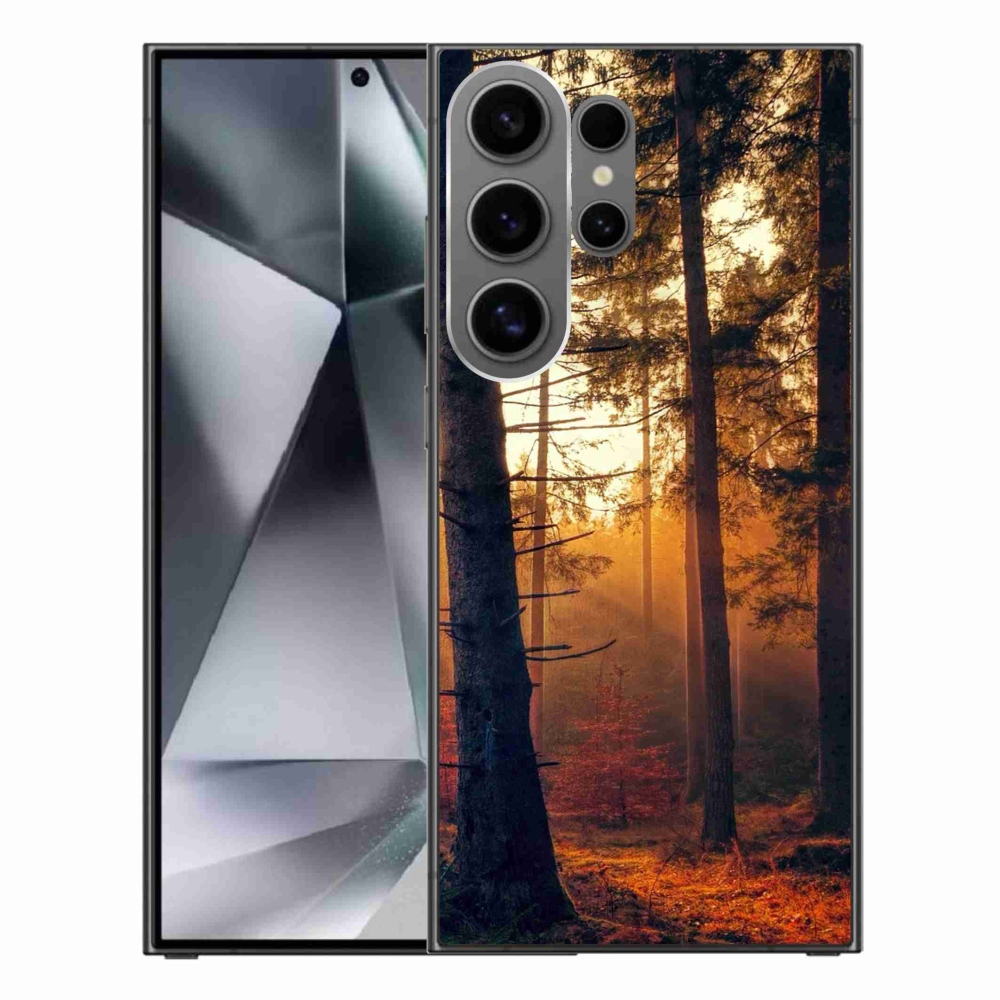 Gelový obal mmCase na Samsung Galaxy S24 Ultra - les