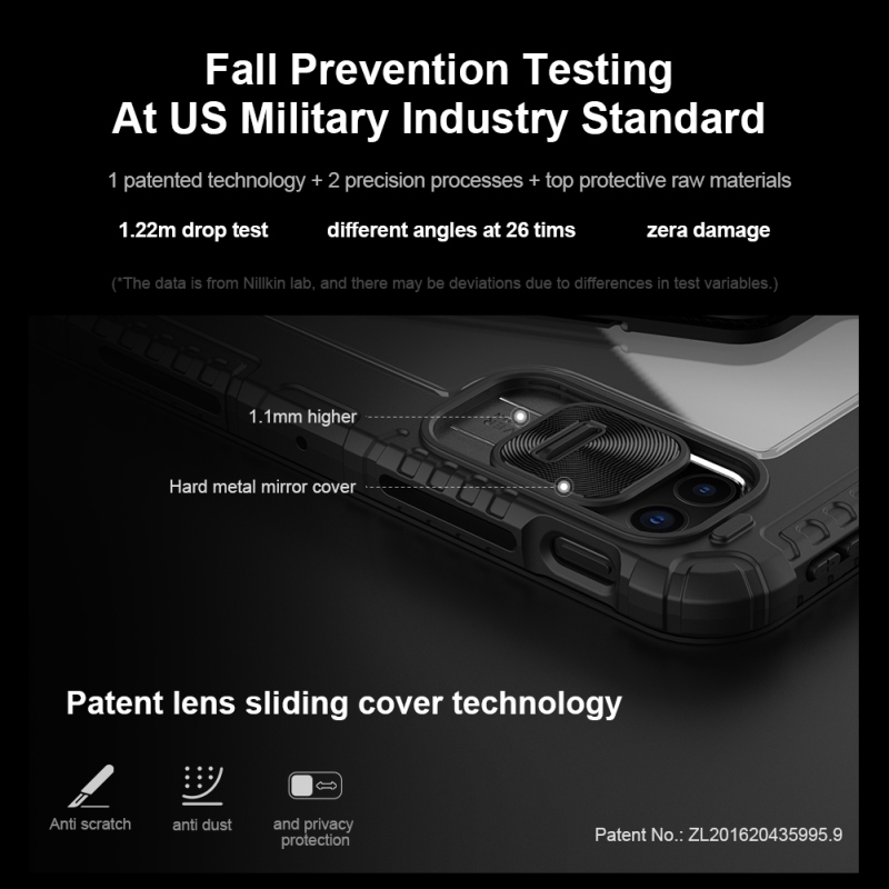 Nillkin Bumper Link Keyboard Case (Backlit Version) pro iPad Pro 11 2024 Black