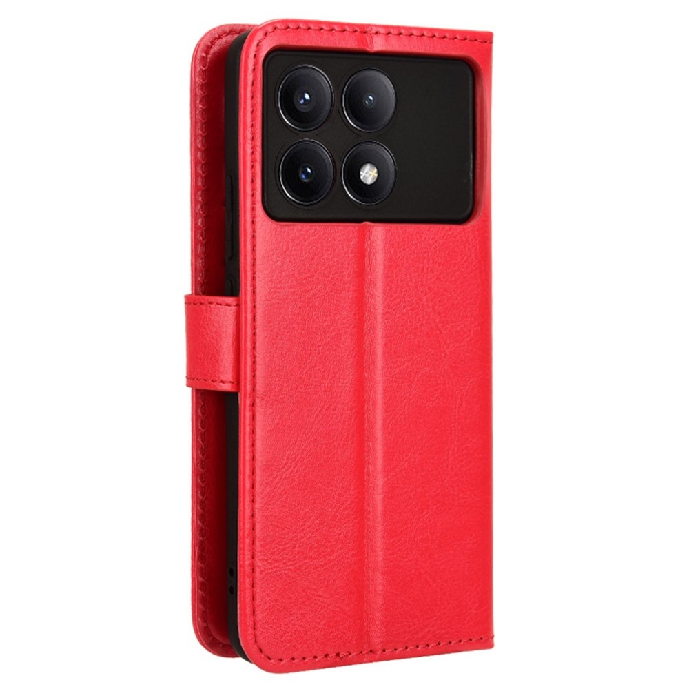 Wallet knížkové pouzdro na Xiaomi Poco X6 Pro 5G - červené