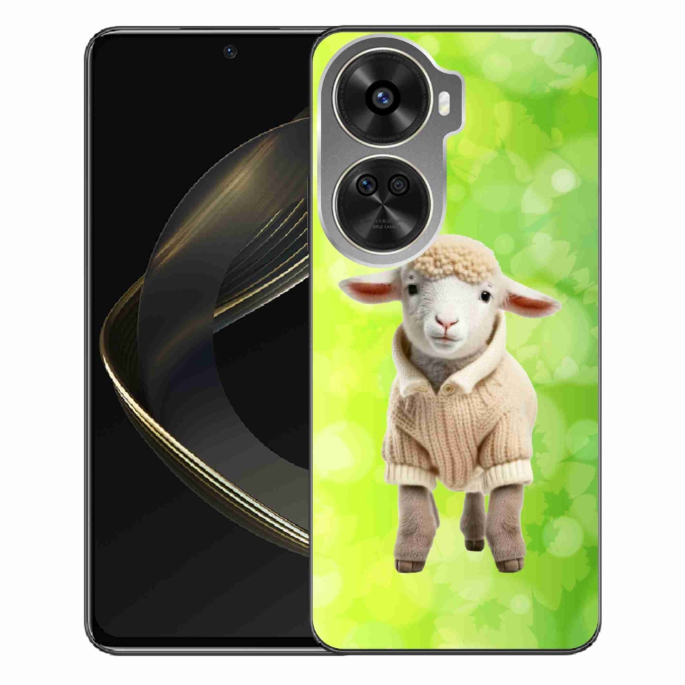 Gelový kryt mmCase na Huawei Nova 12 SE - jehně ve svetru