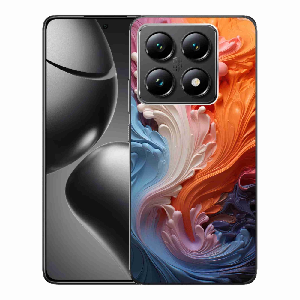 Gelový kryt mmCase na Xiaomi 14T - abstraktní motiv 8