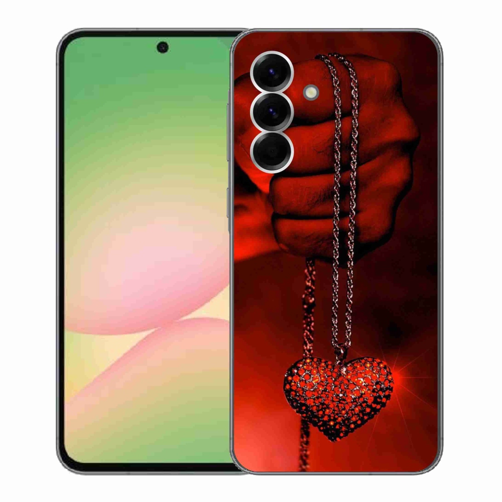 Gelový kryt mmCase na Samsung Galaxy A56 5G - náhrdelník