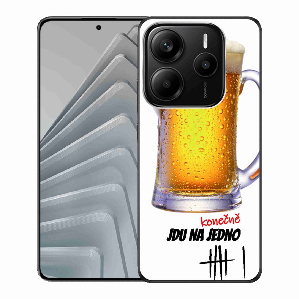 Gelový kryt mmCase na Xiaomi Redmi Note 14 5G - jdu na jedno
