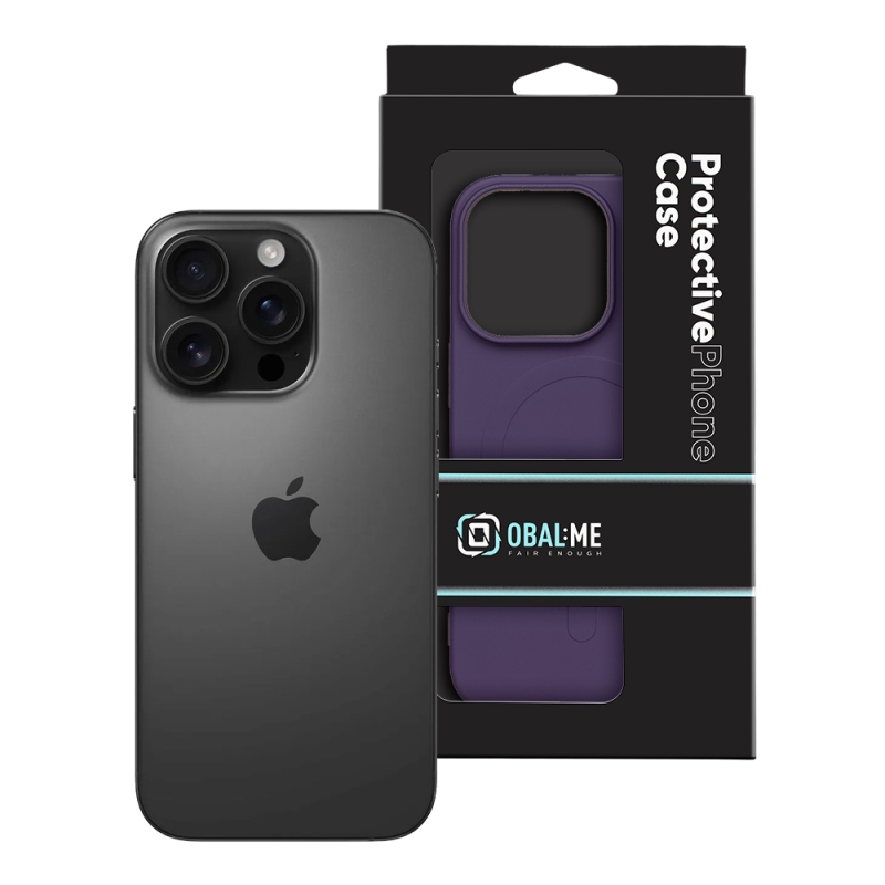 OBAL:ME MagNetix Sculpt Kryt pro Apple iPhone 16 Pro Plum Purple