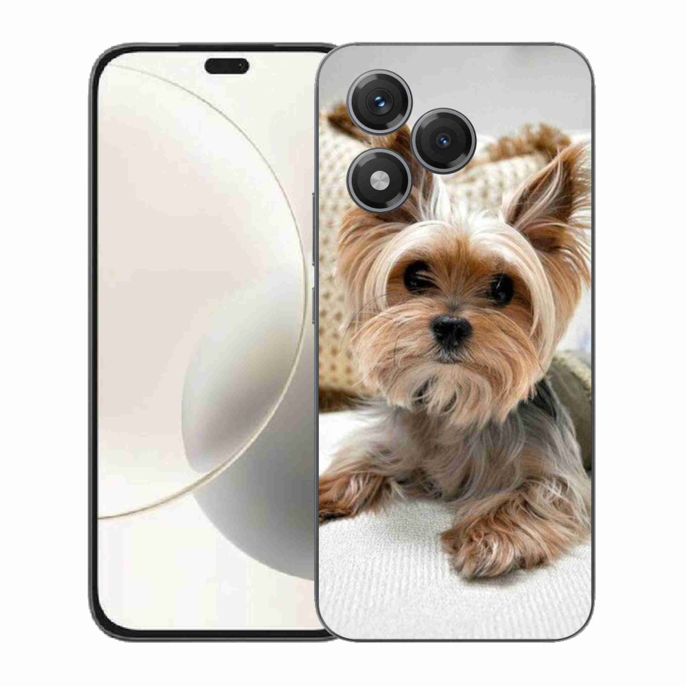 Gelový kryt mmCase na Honor 400 Lite - jorkšír 5