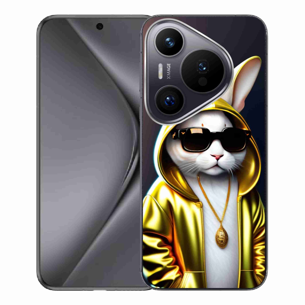 Gelový kryt mmCase na Huawei Pura 70 Pro - kočka boss