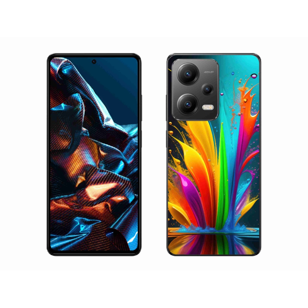 Gelový kryt mmCase na Xiaomi Redmi Note 12 Pro 5G - abstraktní motiv 1