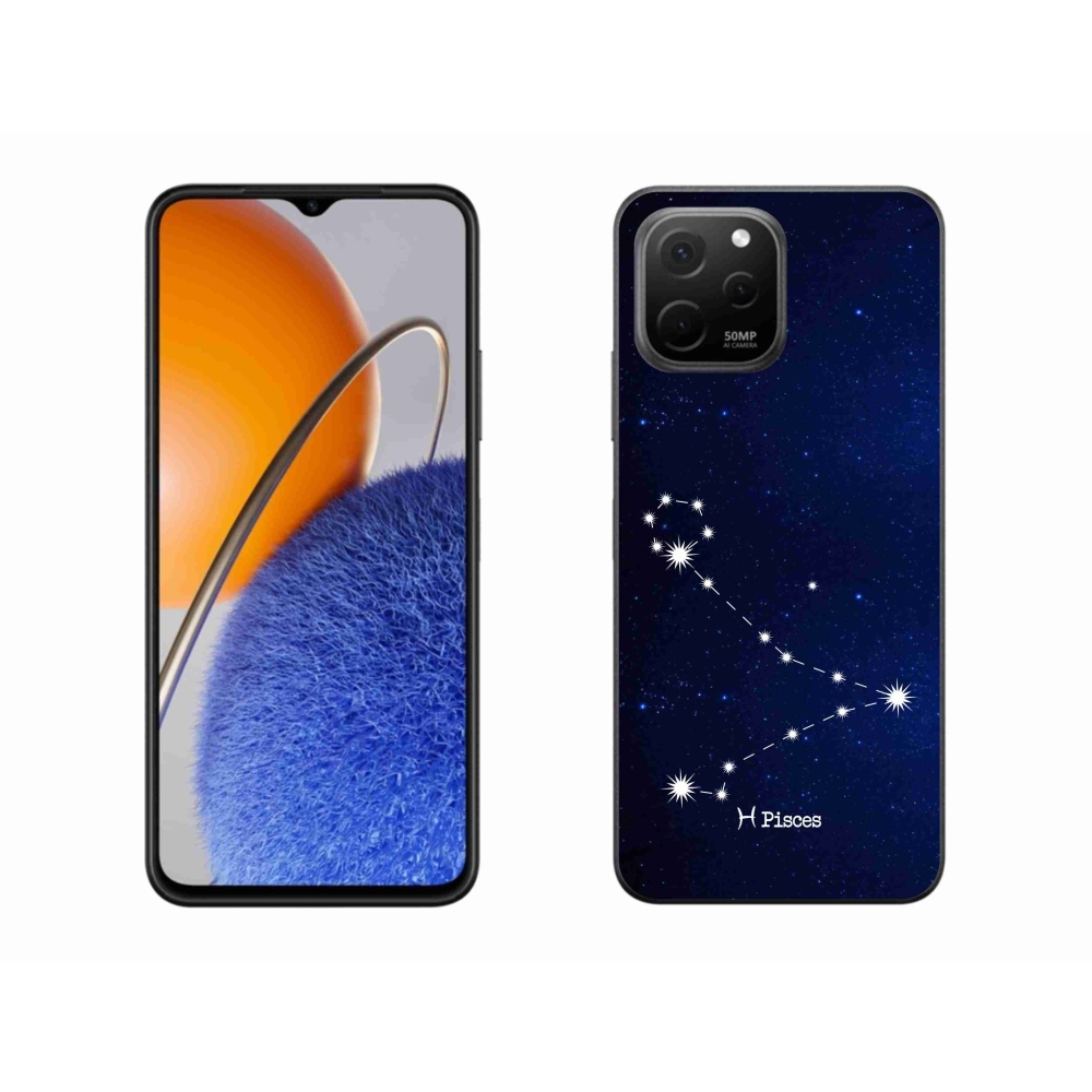 Gelový kryt mmCase na Huawei Nova Y61 - souhvězdí Ryby