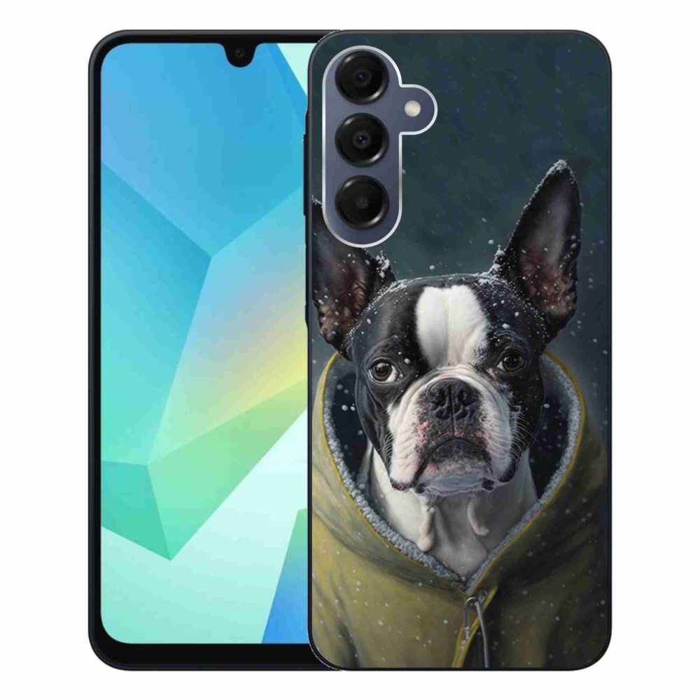 Gelový kryt mmCase na Samsung Galaxy A16 4G/5G - buldoček