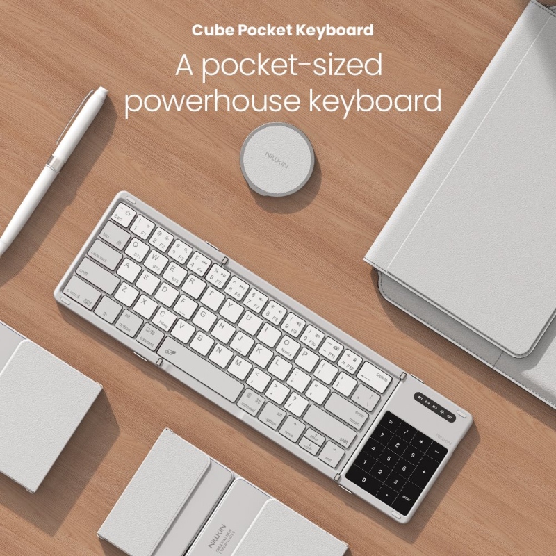Nillkin Cube Kapesní Klávesnice Gray