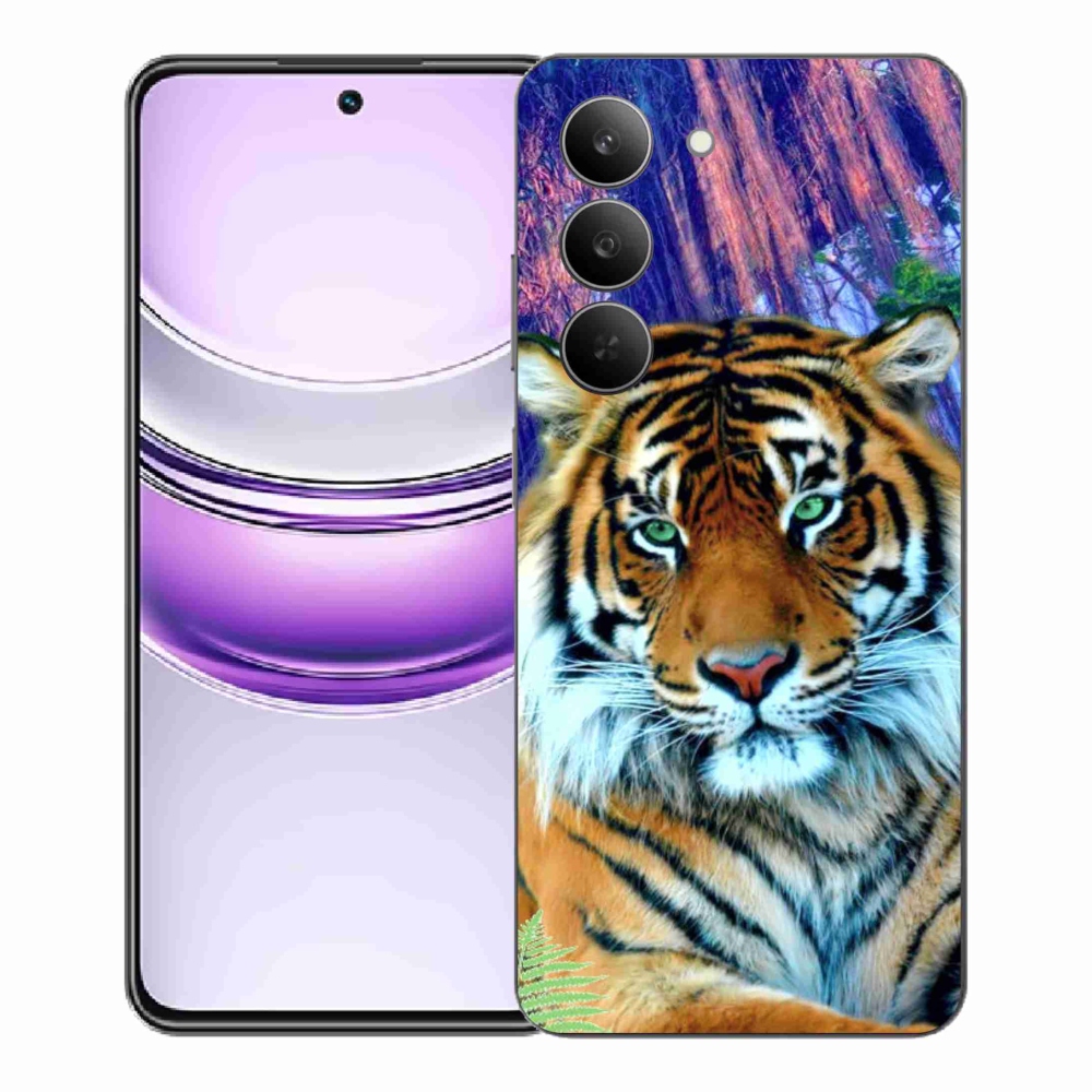 Gelový kryt mmCase na Realme 14x 5G - tygr