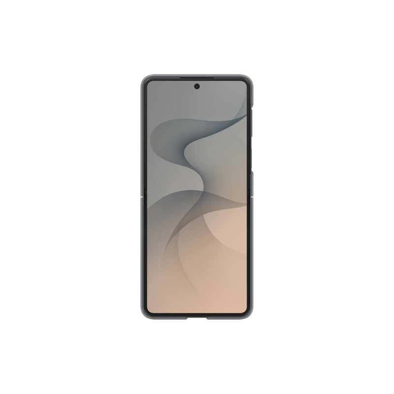 EF-EF776CBE Samsung Silikonový Magnetický Kryt s Kroužkem pro Galaxy Z Flip 8 Graphite