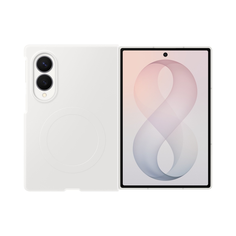EF-EF971CWE Samsung Silikonový Magnetický Kryt pro Galaxy Z Fold 8 Cream