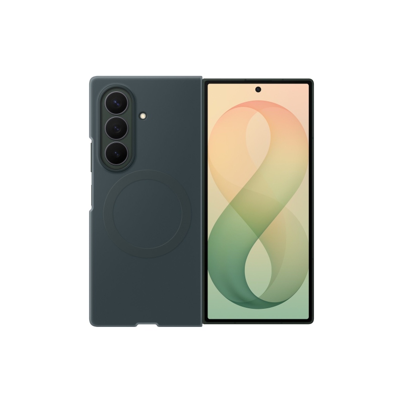 EF-EF976CGE Samsung Silikonový Magnetický Kryt pro Galaxy Z Fold 8 Ultra Green Shadow