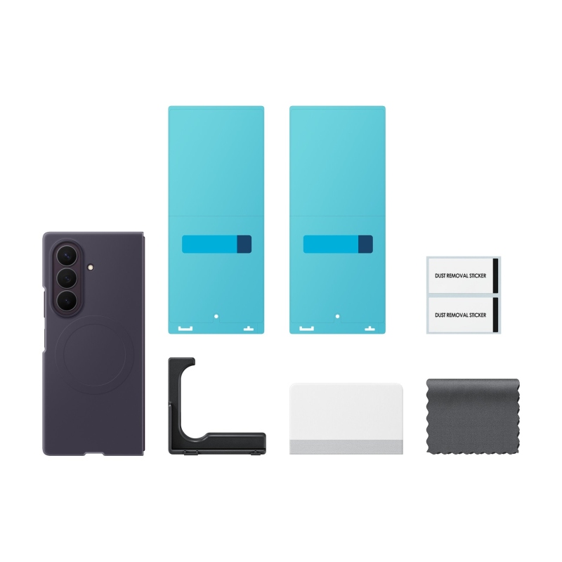 EF-EF976CVE Samsung Silikonový Magnetický Kryt pro Galaxy Z Fold 8 Ultra Violet Shadow