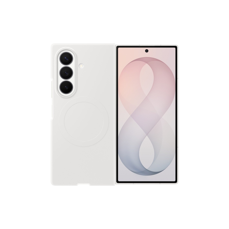 EF-EF976CWE Samsung Silikonový Magnetický Kryt pro Galaxy Z Fold 8 Ultra Cream