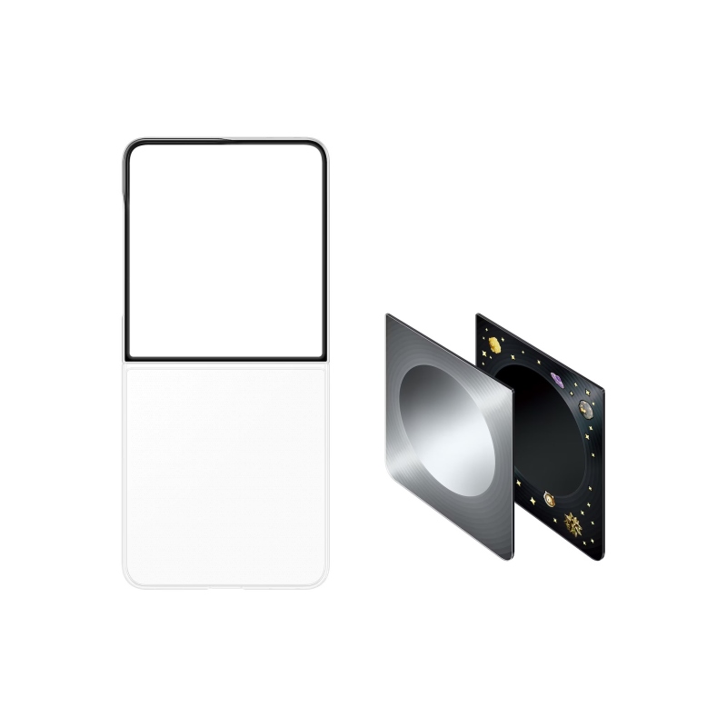 EF-FF776CJE Samsung FlipSuit Kryt pro Galaxy Z Flip 8 Silver