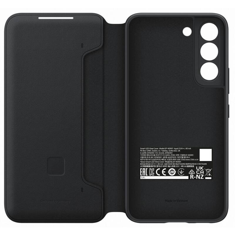 EF-NS901PBE Samsung LED View Cover pro Galaxy S22 Black