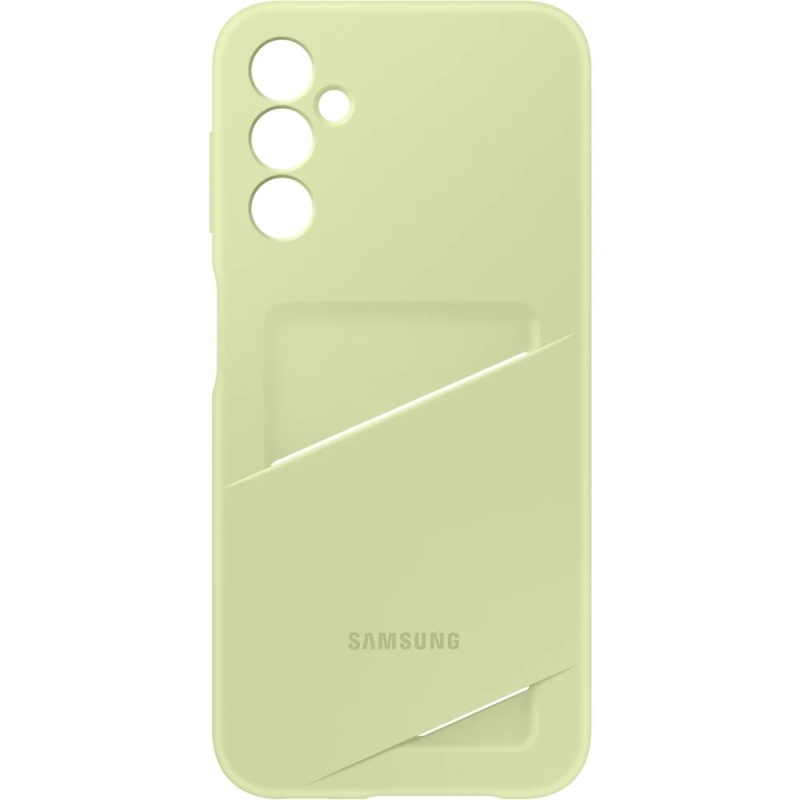 EF-OA146TGE Samsung Card Slot Kryt pro Galaxy A14/A14 5G Lime