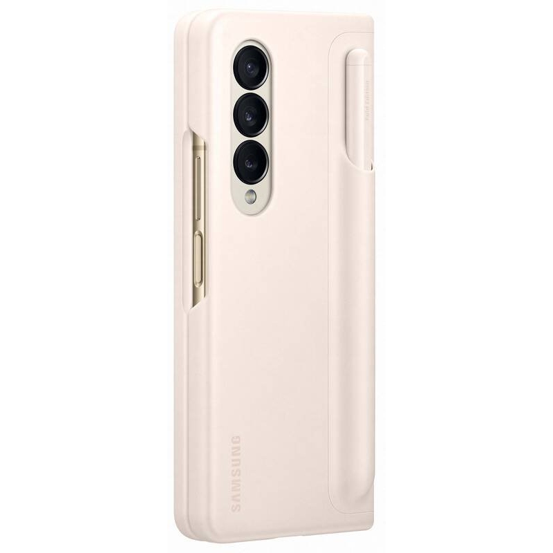 EF-OF93PCUE Samsung Flip Kryt s Perem pro Galaxy Z Fold 4 Sand