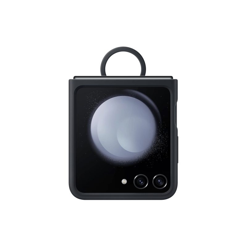 EF-PF731TNE Samsung Silikonový Kryt s Kroužkem pro Galaxy Z Flip 5 Indigo