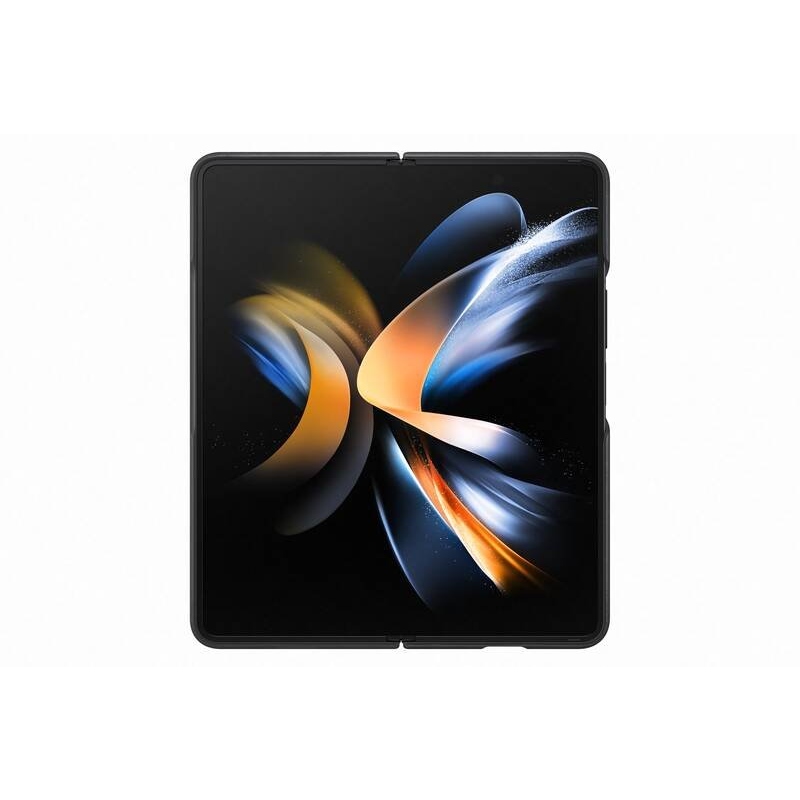 EF-VF936LBE Samsung Kožený Kryt pro Galaxy Z Fold 4 Black
