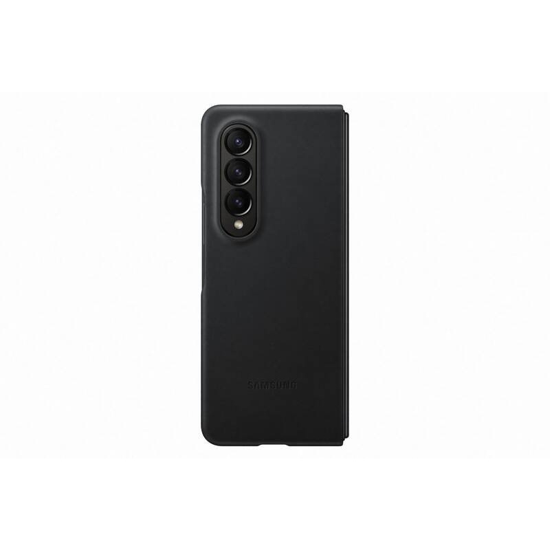 EF-VF936LBE Samsung Kožený Kryt pro Galaxy Z Fold 4 Black