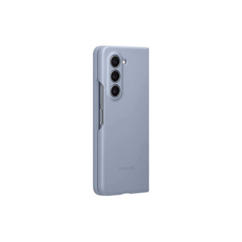 EF-VF946PLE Samsung Kožený Kryt pro Galaxy Z Fold 5 Icy Blue