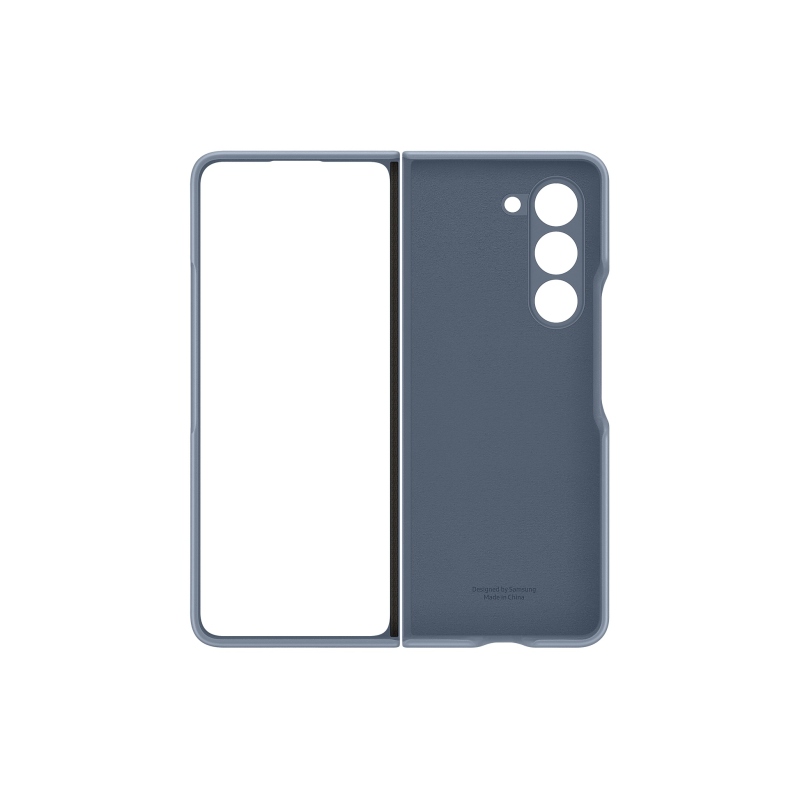 EF-VF946PLE Samsung Kožený Kryt pro Galaxy Z Fold 5 Icy Blue