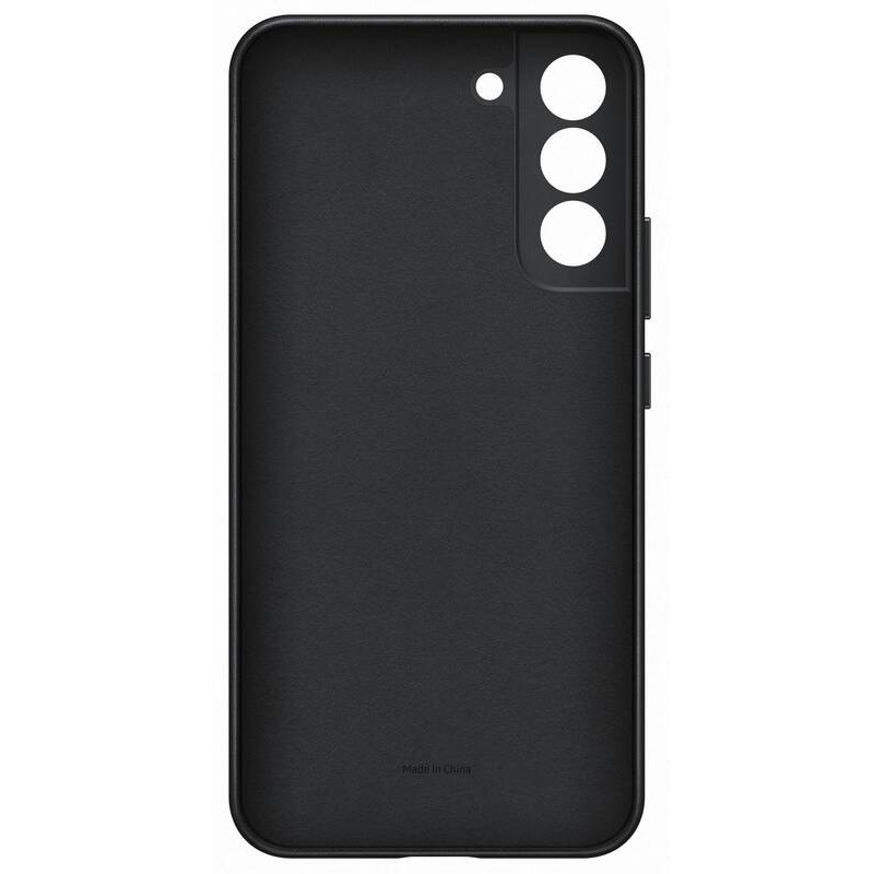 EF-VS906LBE Samsung Kožený Kryt pro Galaxy S22+ Black