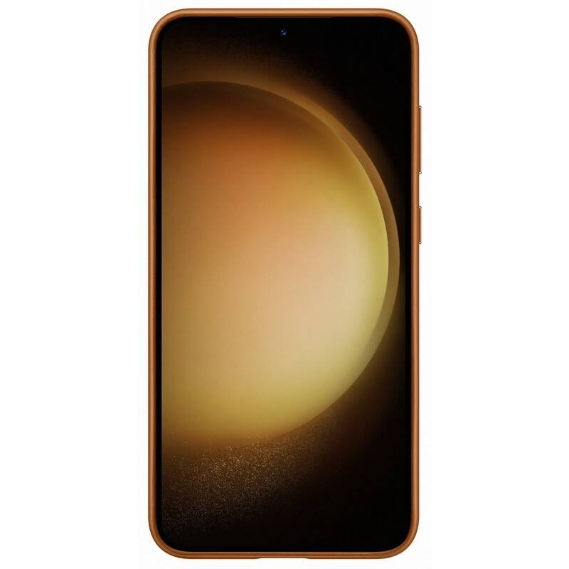 EF-VS916LAE Samsung Kožený Kryt pro Galaxy S23+ Camel