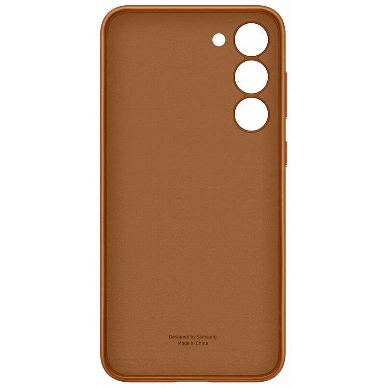 EF-VS916LAE Samsung Kožený Kryt pro Galaxy S23+ Camel